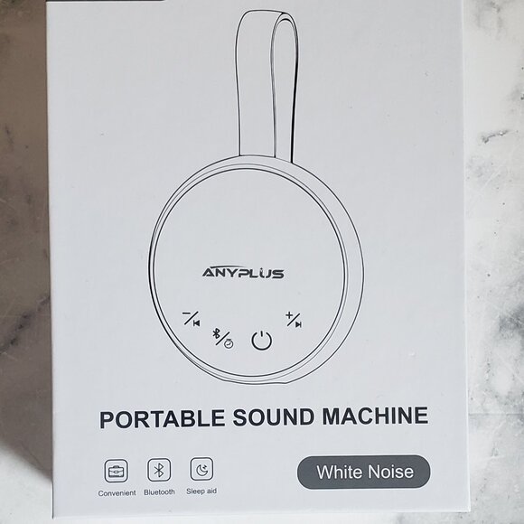 NEW Sound White Noise Machine Portable 2 in 1 Bluetooth Speaker - Picture 8 of 13